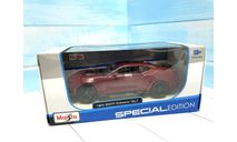 Chevrolet Camaro ZL1 цвет бордо Maisto 1/24, масштабная модель, scale24