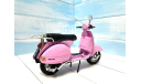 Модель мотороллер скутер Vespa 1:10, масштабная модель мотоцикла, scale24