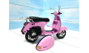 Модель мотороллер скутер Vespa 1:10, масштабная модель мотоцикла, scale24