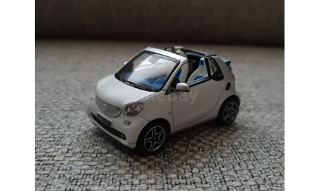 Smart Fortwo cabrio, масштабная модель, Norev, scale43