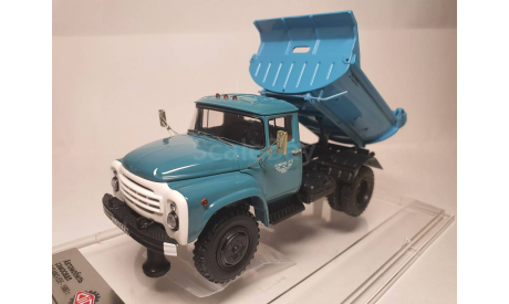 Самосвал ЗИЛ-ММЗ-555, Телави, Грузия - 1980 г. DiP Models, масштабная модель, scale43