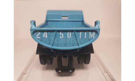 Самосвал ЗИЛ-ММЗ-555, Телави, Грузия - 1980 г. DiP Models, масштабная модель, scale43