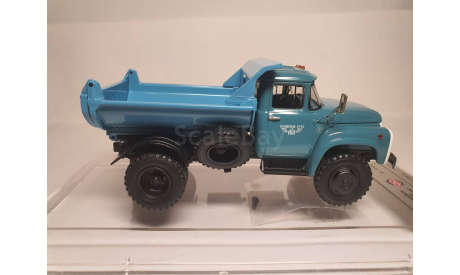 Самосвал ЗИЛ-ММЗ-555, Телави, Грузия - 1980 г. DiP Models, масштабная модель, scale43