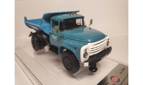 Самосвал ЗИЛ-ММЗ-555, Телави, Грузия - 1980 г. DiP Models, масштабная модель, scale43