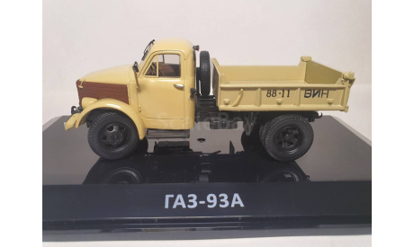 Самосвал ГАЗ-93А 1958 бежевый DiP Models, масштабная модель, scale43