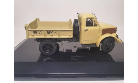 Самосвал ГАЗ-93А 1958 бежевый DiP Models, масштабная модель, scale43