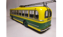 Троллейбус ТБУ-1 (1955), желто-зеленый ULTRA Models, масштабная модель, scale43, ЗиУ