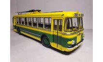 Троллейбус ТБУ-1 (1955), желто-зеленый ULTRA Models, масштабная модель, scale43, ЗиУ