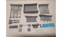 Кит самосвальной установки ЗиЛ-ММЗ-554, сборная модель автомобиля, Bolt&Co., scale43