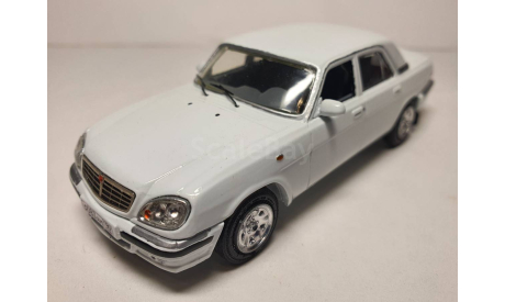 ГАЗ-31105 Волга рейсталинг, цвет Айсберг, масштабная модель, Amour, scale43