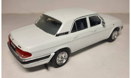 ГАЗ-31105 Волга рейсталинг, цвет Айсберг, масштабная модель, Amour, scale43