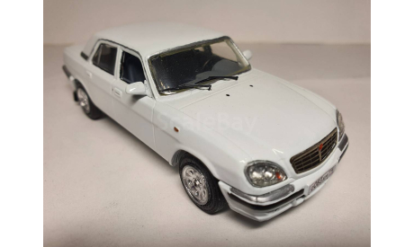 ГАЗ-31105 Волга рейсталинг, цвет Айсберг, масштабная модель, Amour, scale43