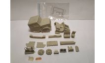 Транскит кабина ЗиЛ-4331 со спальником, сборная модель автомобиля, ДНК, scale43