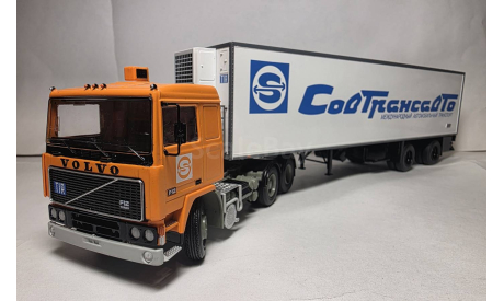 Volvo F12 с полуприцепом Lamberet SSM7078, масштабная модель, Start Scale Models (SSM), scale43