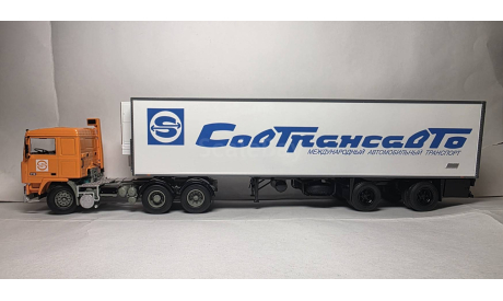 Volvo F12 с полуприцепом Lamberet SSM7078, масштабная модель, Start Scale Models (SSM), scale43