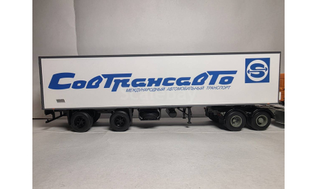 Volvo F12 с полуприцепом Lamberet SSM7078, масштабная модель, Start Scale Models (SSM), scale43