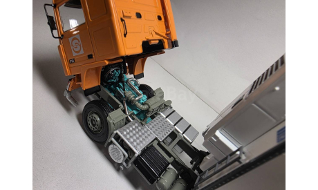 Volvo F12 с полуприцепом Lamberet SSM7078, масштабная модель, Start Scale Models (SSM), scale43