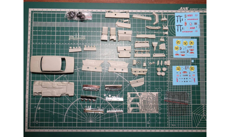 кит ВАЗ-2101 ралли, сборная модель автомобиля, Мастерская КИТ, scale43