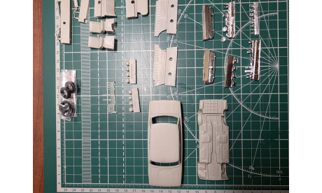 кит ВАЗ-2101 ралли, сборная модель автомобиля, Мастерская КИТ, scale43
