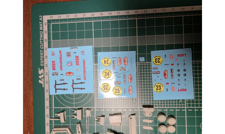 кит ВАЗ-2101 ралли, сборная модель автомобиля, Мастерская КИТ, scale43