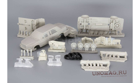 Кит Москвич-214242 Иван Калита АЗЛК, сборная модель автомобиля, Homer, scale43
