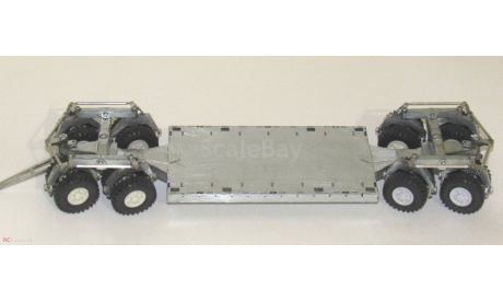 Кит Прицеп-тяжеловоз 4ПТ60, сборная модель автомобиля, Мастерская WM KIT, scale43