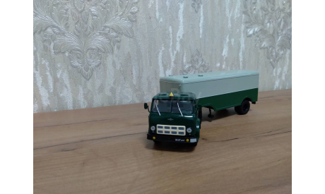 Маз-500 с полуприцепом, масштабная модель, Н А.П., 1:43, 1/43