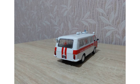 Раф-22031 скорая помощь, масштабная модель, DeAgostini, scale43