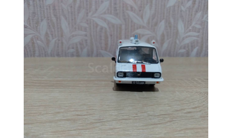 Раф-22031 скорая помощь, масштабная модель, DeAgostini, scale43