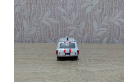 Горький газ-2402 (03) скорая помощь, масштабная модель, DeAgostini, 1:43, 1/43
