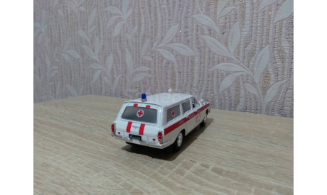 Горький газ-2402 (03) скорая помощь, масштабная модель, DeAgostini, 1:43, 1/43