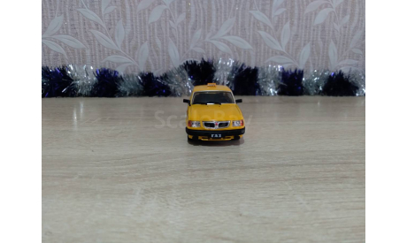 Горький газ 3110 такси, масштабная модель, DeAgostini, scale43