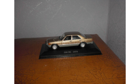Mercedes-Benz W-126 1:43, масштабная модель, 1/43, WhiteBox