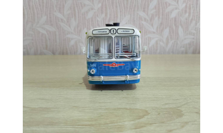 Троллейбус зиу-5 ( бирюзовый), масштабная модель, Classicbus, 1:43, 1/43