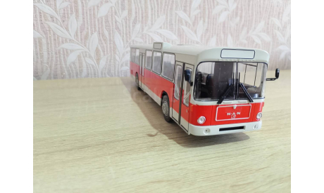 Автобус MAN SL 200  1:43, масштабная модель, MODIMIO, scale43