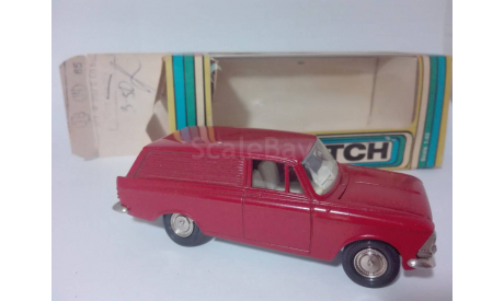 Москвич 434 А6 Made in USSR 08 1985 год С113, масштабная модель, Агат/Моссар/Тантал, 1:43, 1/43