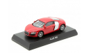 Audi R8 Red Kyosho 1/64, масштабная модель, 1:64