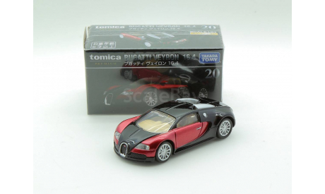 Bugatti Veyron 16.4 2005 Tomica 1/64, масштабная модель, scale64