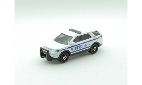 Ford Explorer 2016 Police Interceptor 1/64 Matchbox, масштабная модель, scale64