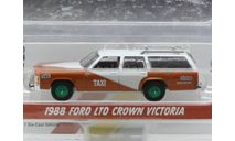 Ford LTD Crown Victoria Wagon 1988 Taxi Greenlight 1/64, масштабная модель, Greenlight Collectibles, scale64