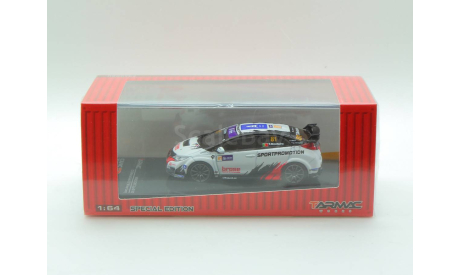 Honda Civic Type R 2016 TCR Macau Guia 2.0T Tarmac 1/64, масштабная модель, scale64