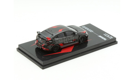 Honda Civic Type R FK8 2018 Racing Study Tarmac 1/64, масштабная модель, scale64
