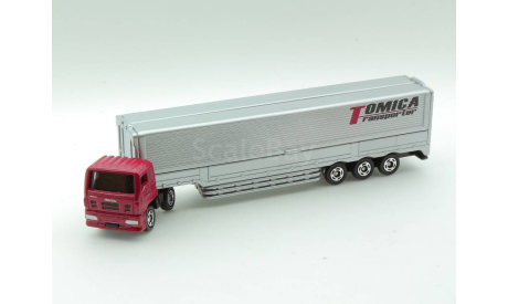 Tomy Long Type Tomica #139 Isuzu Giga Panel Bread Trailer Tomica 1/64, масштабная модель, Komatsu, scale144