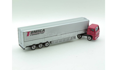 Tomy Long Type Tomica #139 Isuzu Giga Panel Bread Trailer Tomica 1/64, масштабная модель, Komatsu, scale144