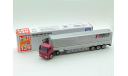 Tomy Long Type Tomica #139 Isuzu Giga Panel Bread Trailer Tomica 1/64, масштабная модель, Komatsu, scale144