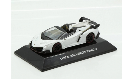 Lamborghini Veneno 2016 Roadster White F-Toys 1/64, масштабная модель, scale64