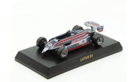 Lotus 81 1980 #12 Elio de Angelis 1/64 Kyosho, масштабная модель, scale64