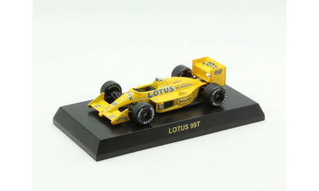 Lotus 99T #12 1987 Ayrton Senna 1/64 Kyosho, масштабная модель, scale64