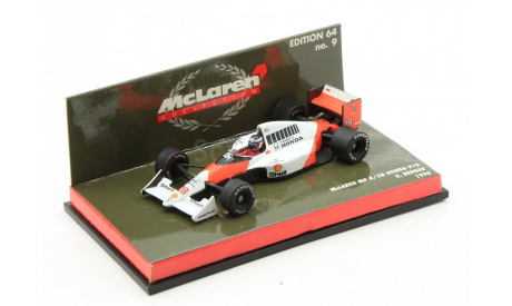 McLaren MP4-5B Honda V10 1990 #28 G.Berger Minichamps 1/64, масштабная модель, 1:64