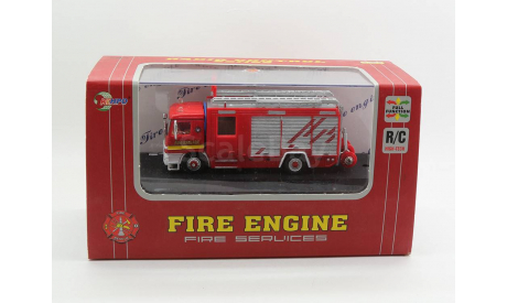 Mercedes Benz Actros 1835 2000 Feuerwehr 1/80 Hongwell R/C, масштабная модель, scale0, Johnny Lightning, Mercedes-Benz